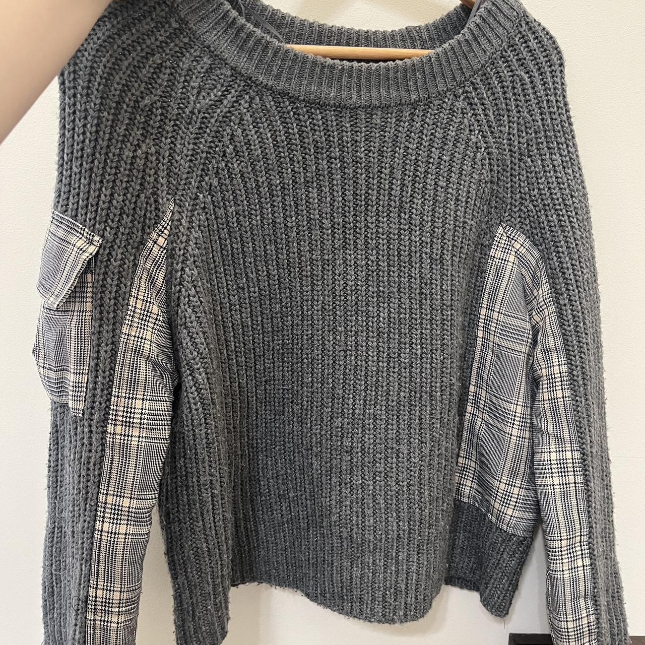 Asymmetrical design Jumper from Zara Size L so... - Depop