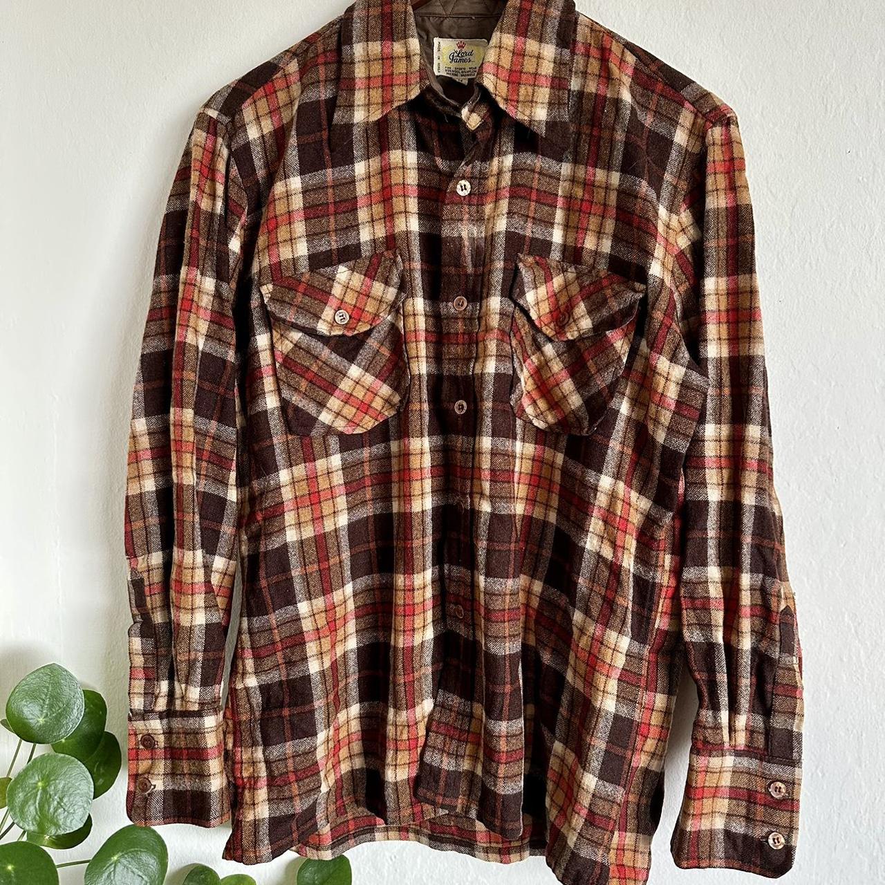 Vintage Men's Shirt - Red - M