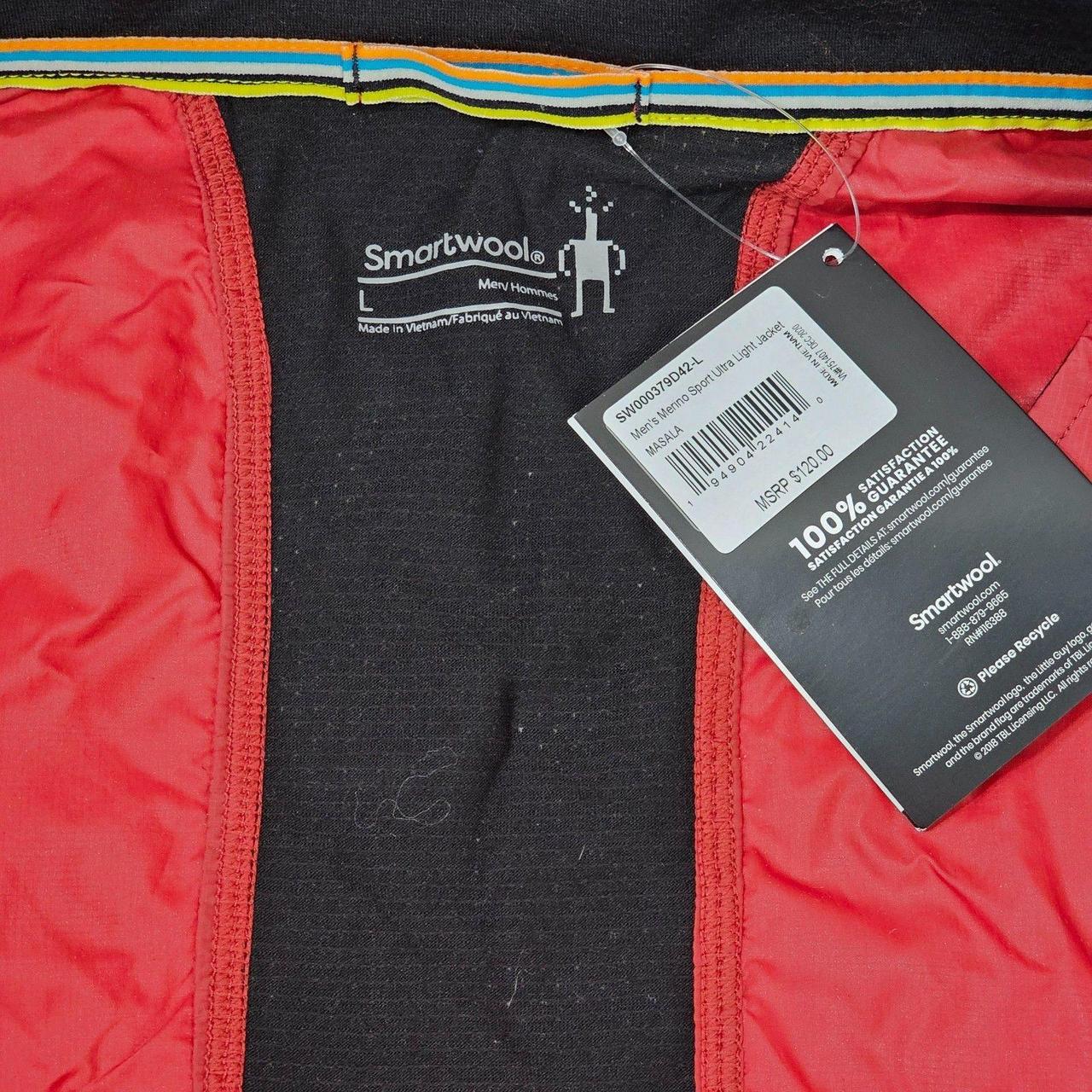 Smartwool Men's Lightweight Jacket Jacket - Red -… - image 3
