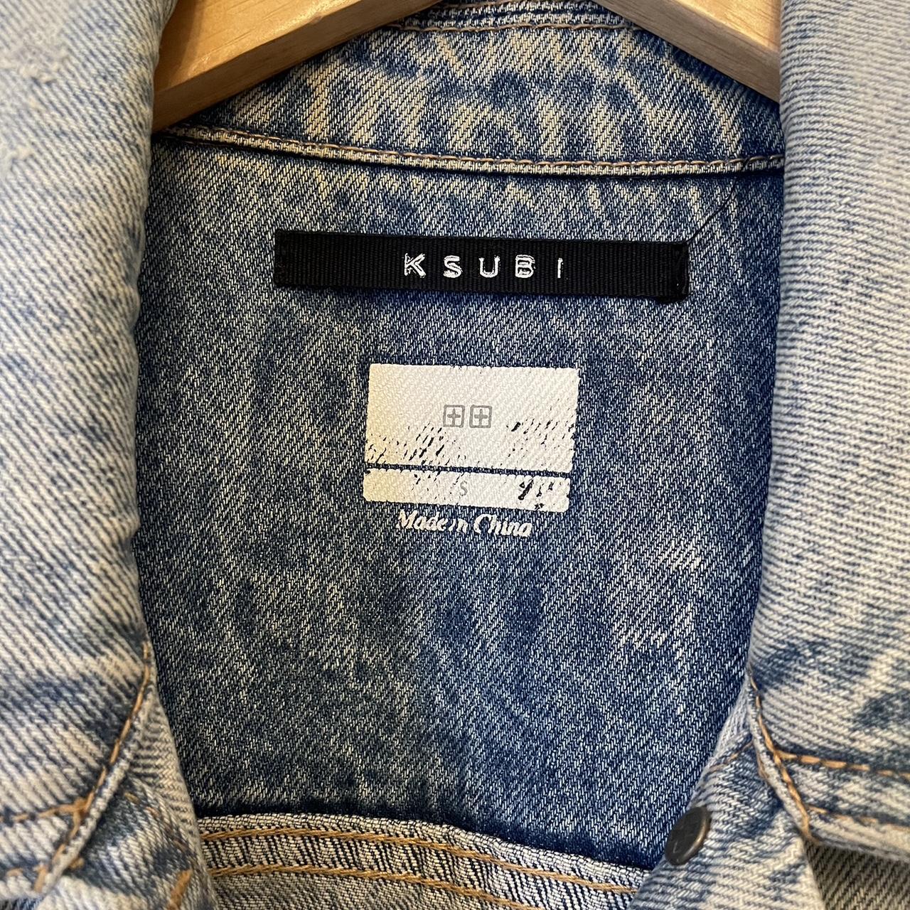 KSUBI denim jacket Oversized fit, still in amazing... Depop