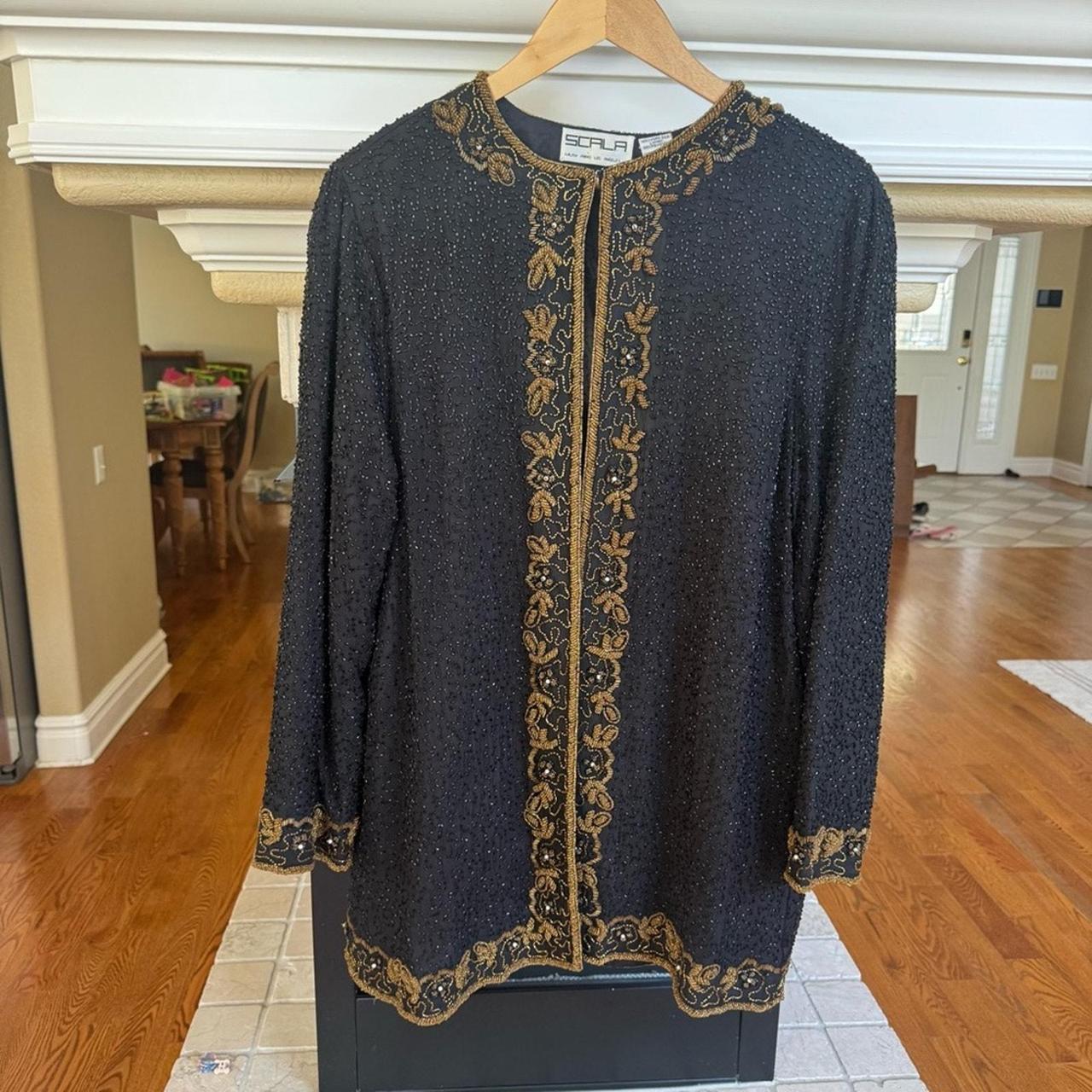 Scala Women's Jacket - Black/Gold - XL – Scala XL… - image 1