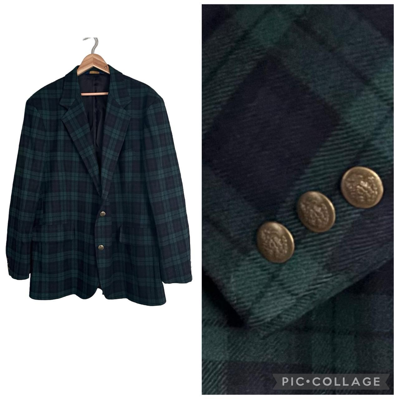 Pendleton Men's Tailored jacket - Green/Multi - L… - image 1