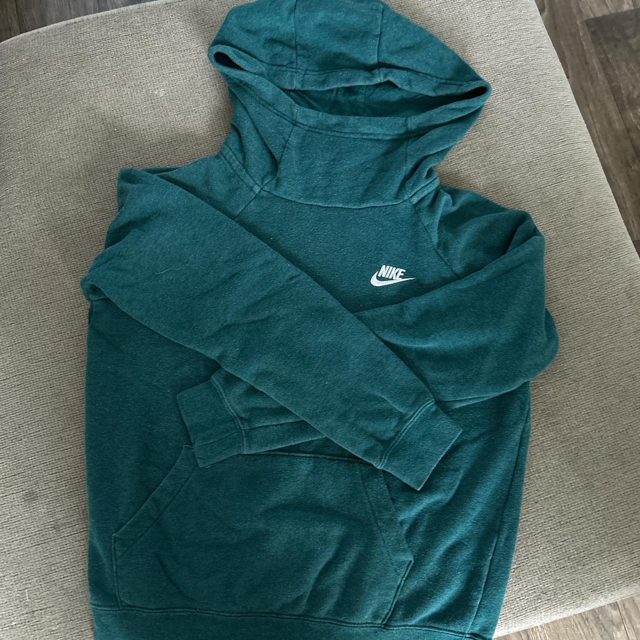 bleached aqua nike hoodie