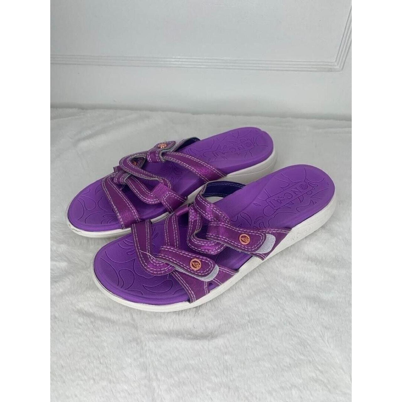 Source Unknown Women's Slides - Purple - US 7.5 –… - image 1