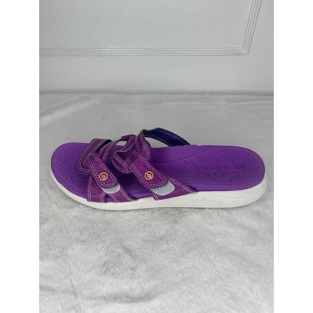 Source Unknown Women's Slides - Purple - US 7.5 –… - image 5