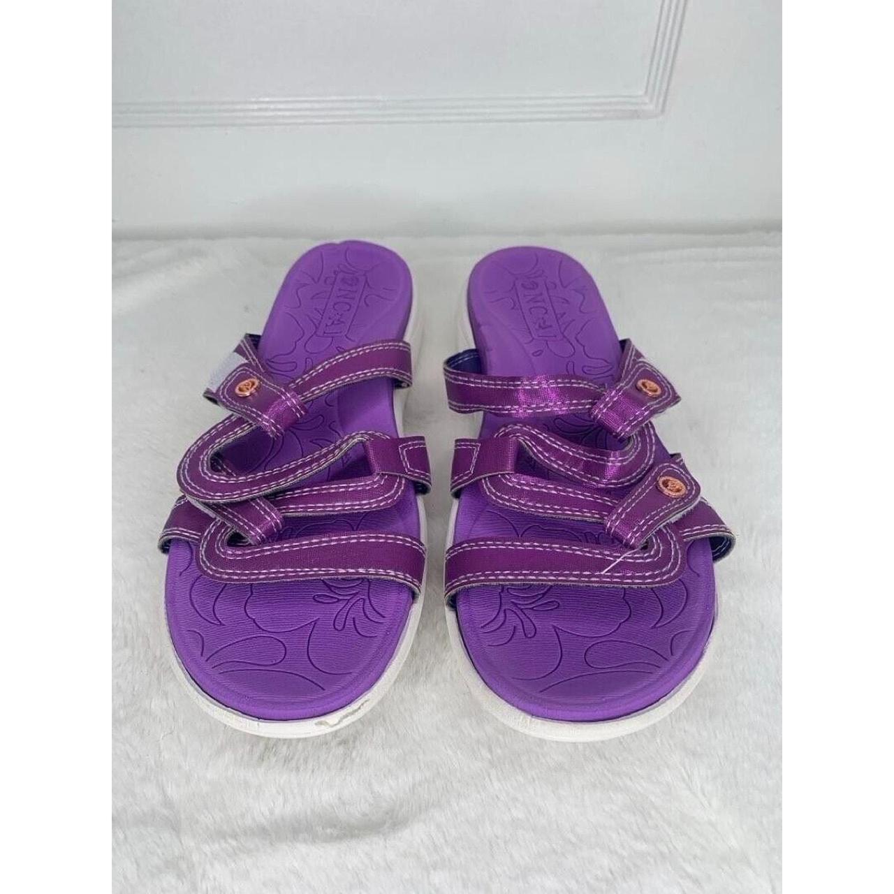 Source Unknown Women's Slides - Purple - US 7.5 –… - image 2