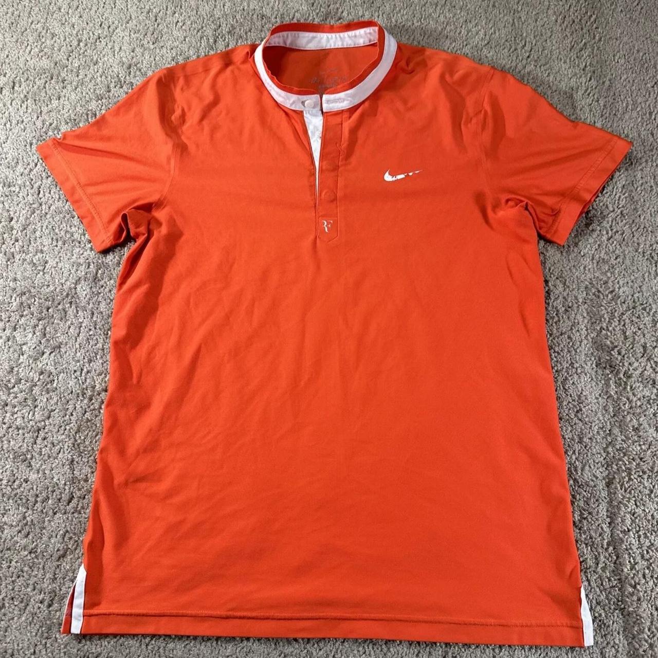 roger federer nike polo