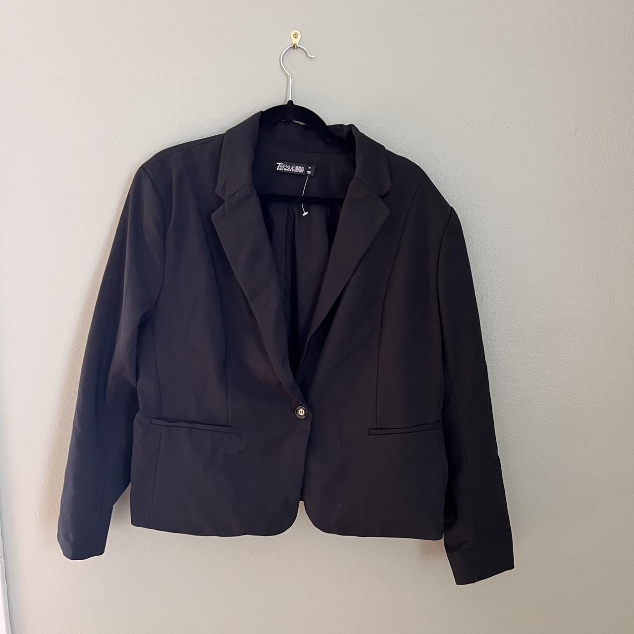 Black blazer size 18 best sale