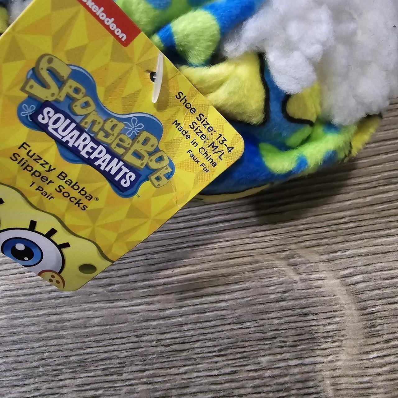 New With Tags Nickelodeon SpongeBob Fuzzy