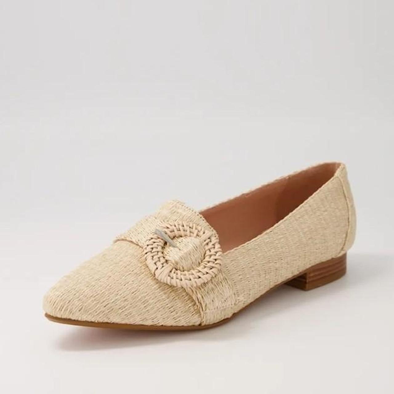 Midas Flat Shoes Cream Flat Shoes Cream Best Sale