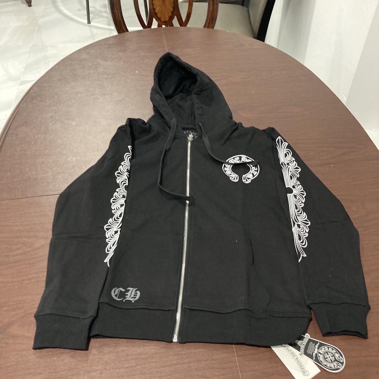 Chrome hearts hoodie Size XL and small available... - Depop