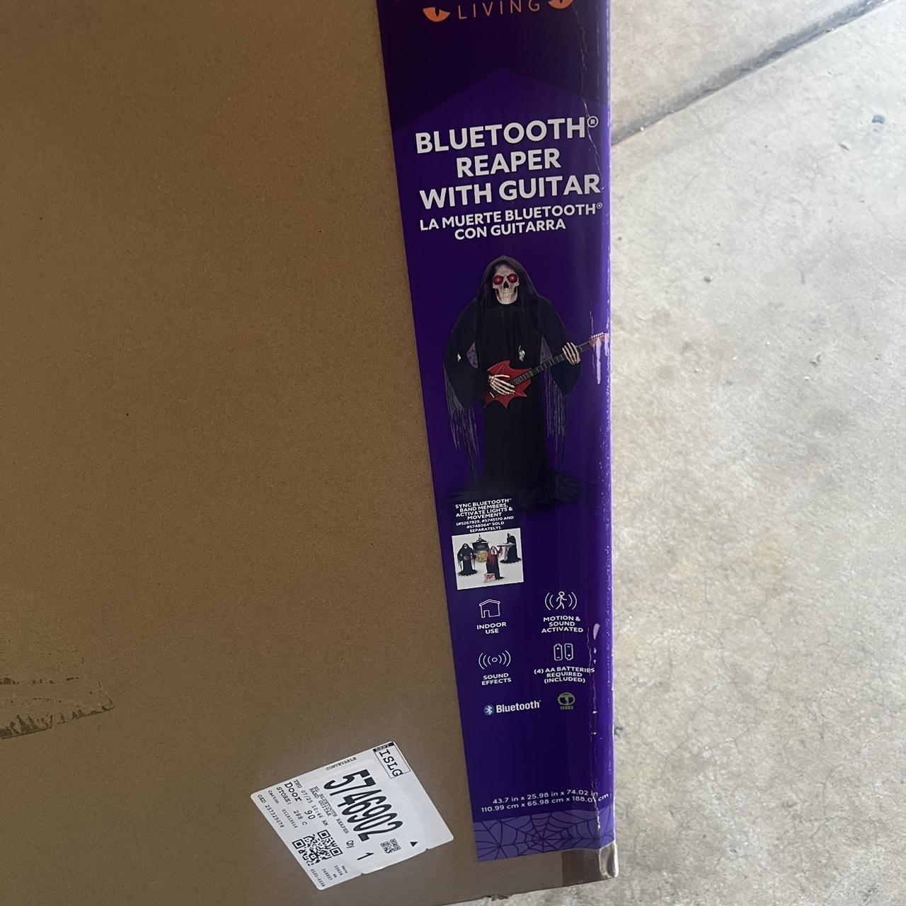 Reaper with guitar Halloween decoration... Depop