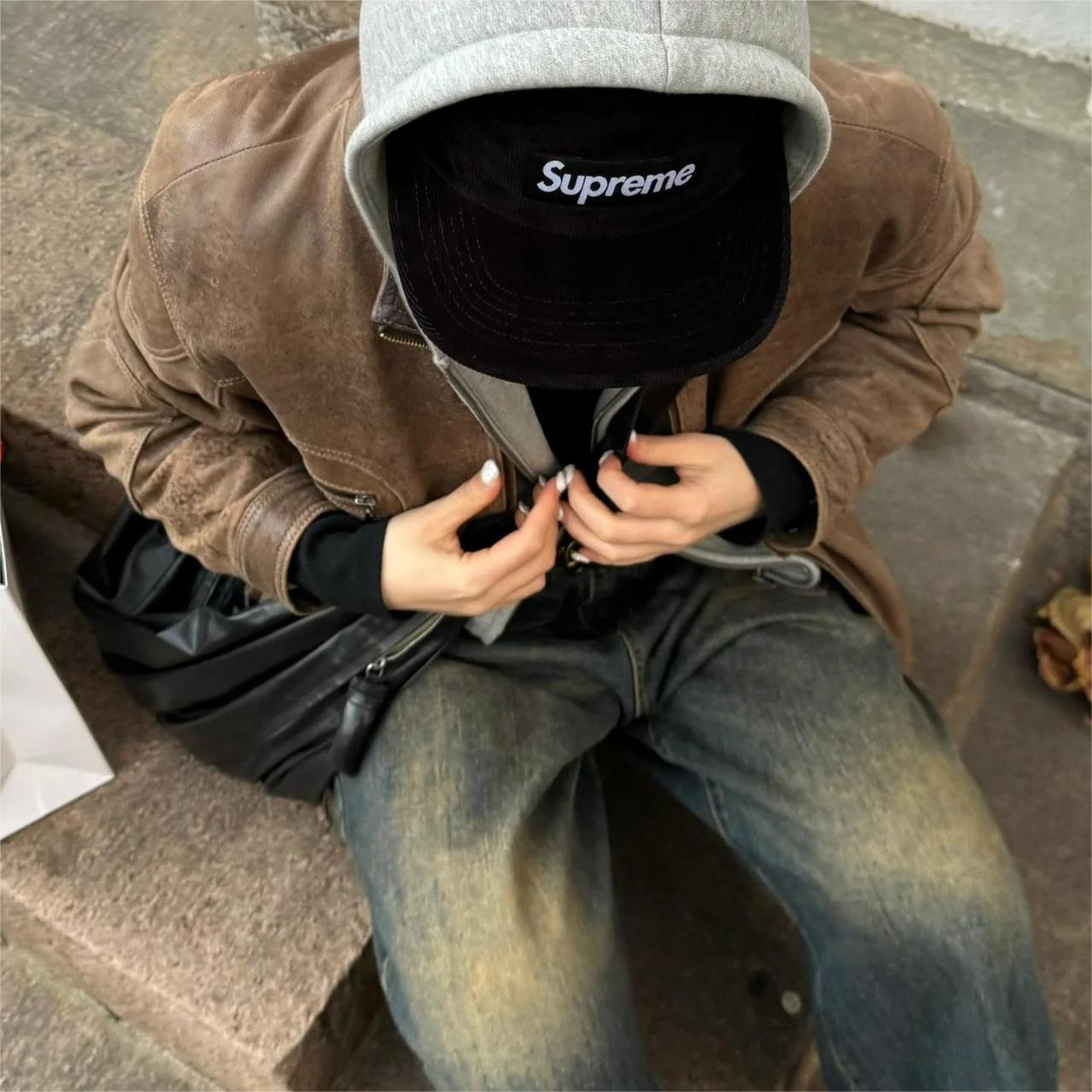 Supreme FW23 WEEK 1 WASHED CHINO TWILL CAMP CAP | Depop