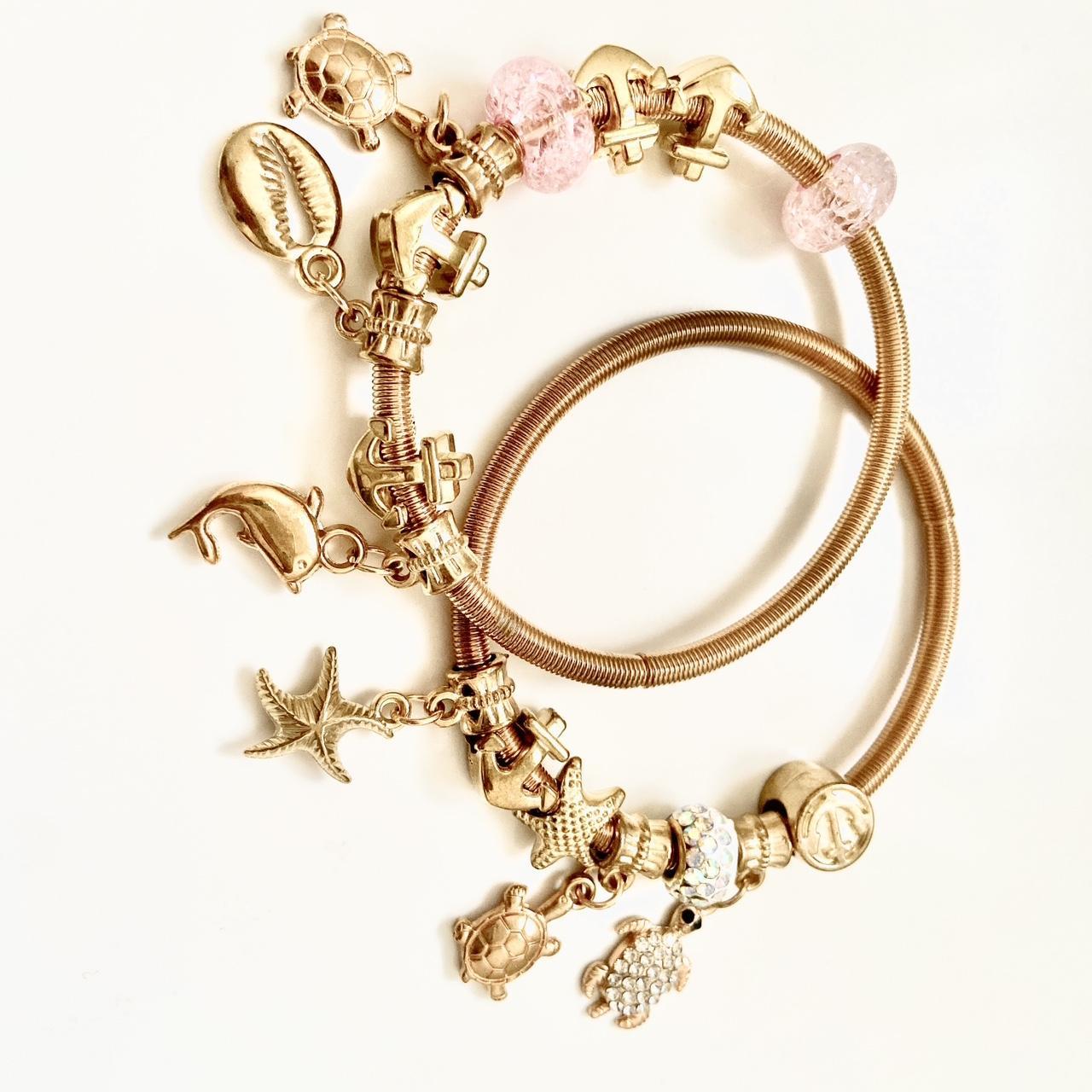 pandora dupe bracelets Aesthetic beach themed 10... Depop