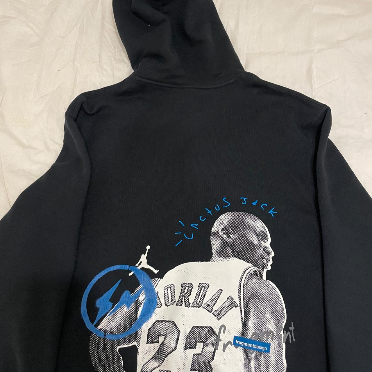 Travis Scott Cactus Jack Jordan x Fragment Hoodie | Depop