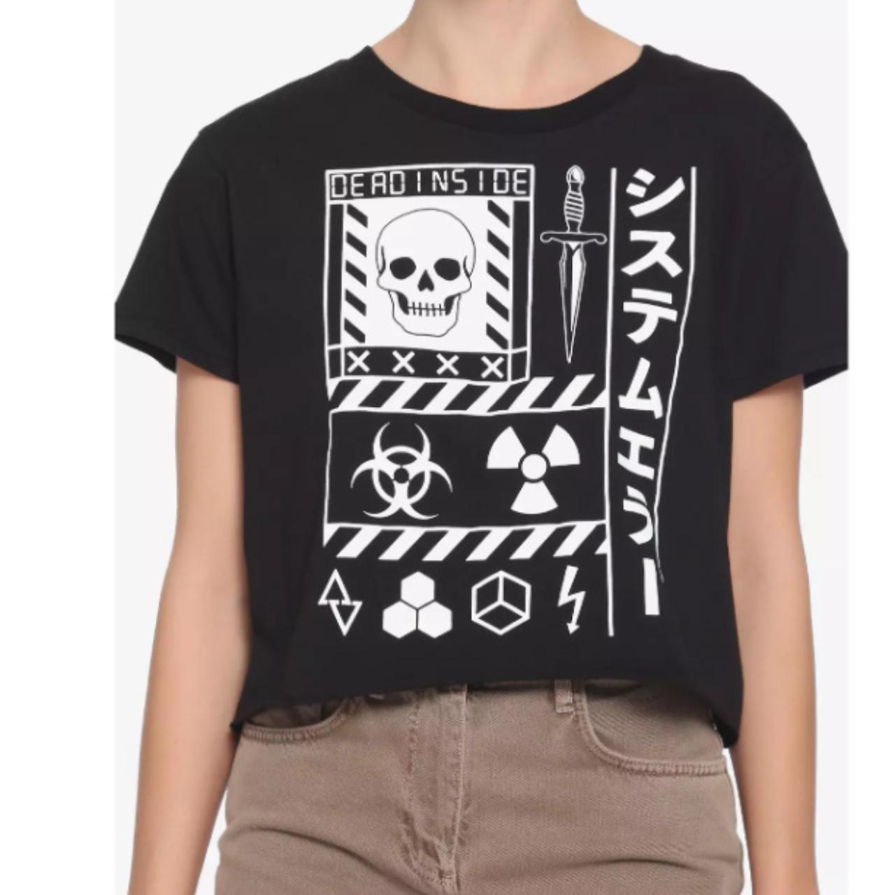 hot topic dead inside shirt