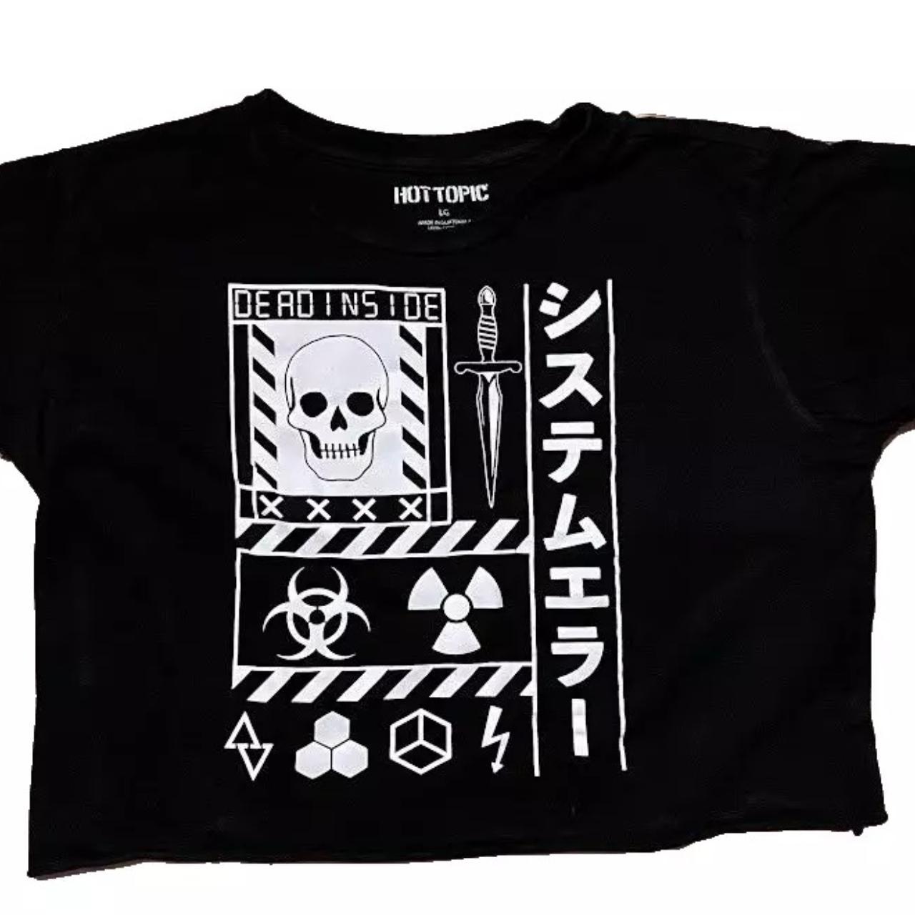 hot topic dead inside shirt