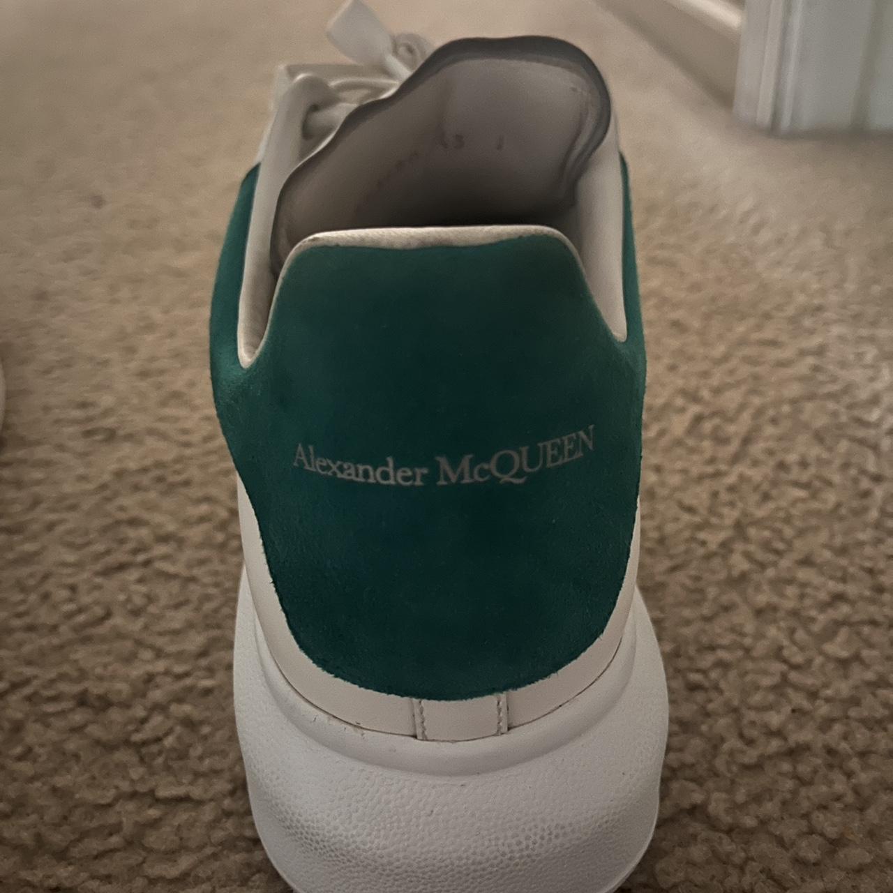 Alexander Mcqueen Sneakers Shoes Green Back Alexander McQueen