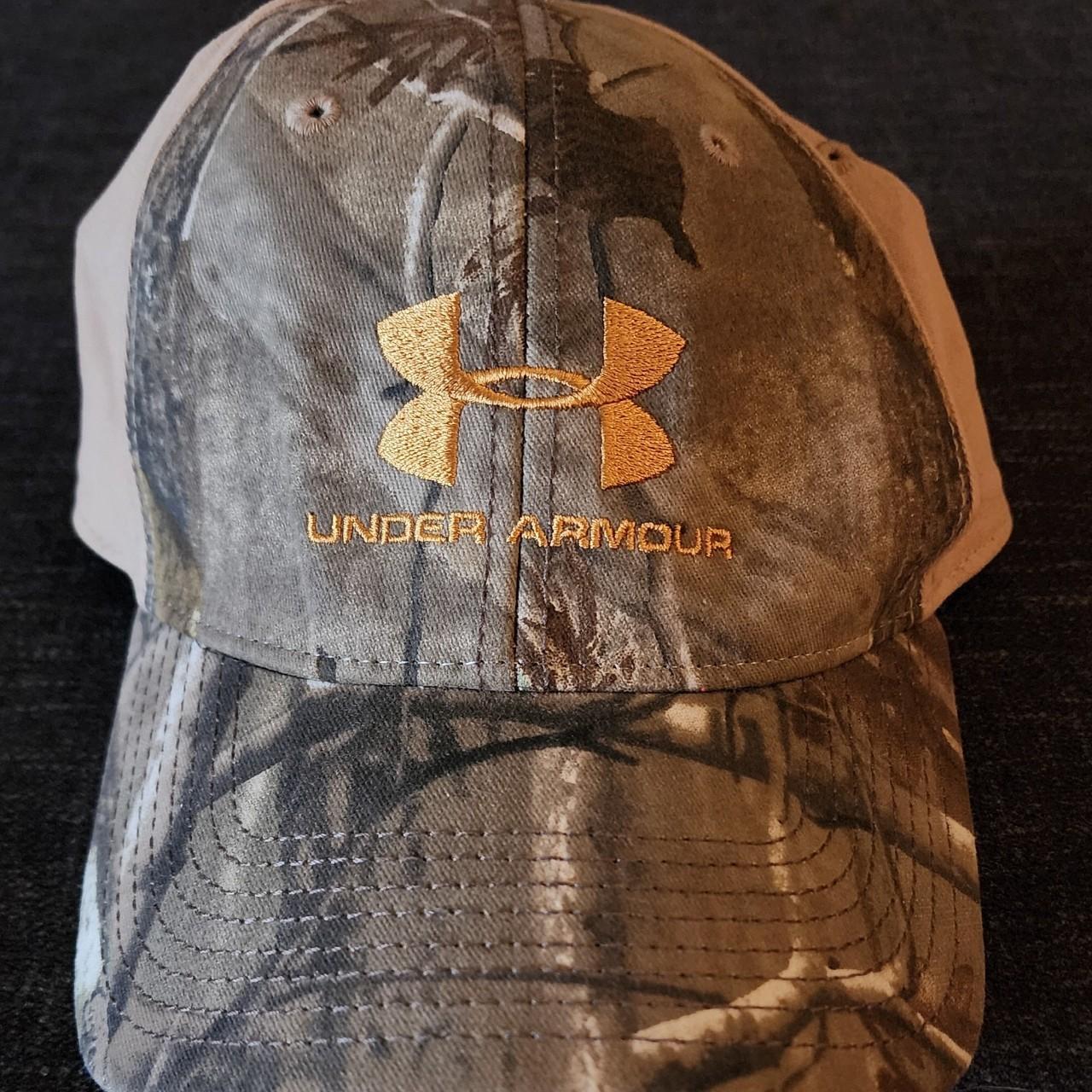 Under Armour Men's Hat Black/Tan – Under Armour camo size large