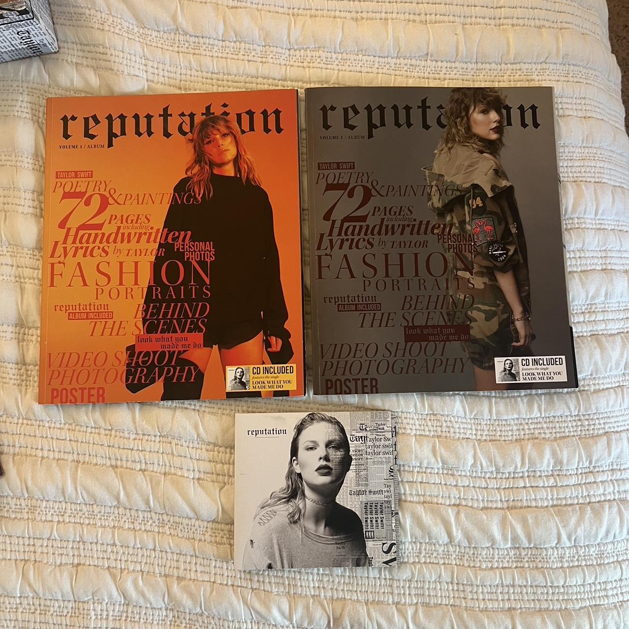 Taylor Swift Reputation Magazines Vol top 1 and 2