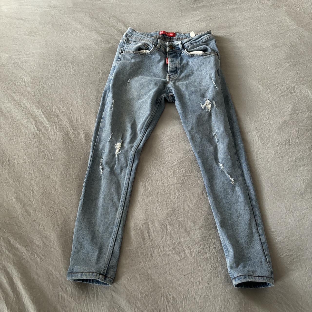 Shops light blue dsquared jeans