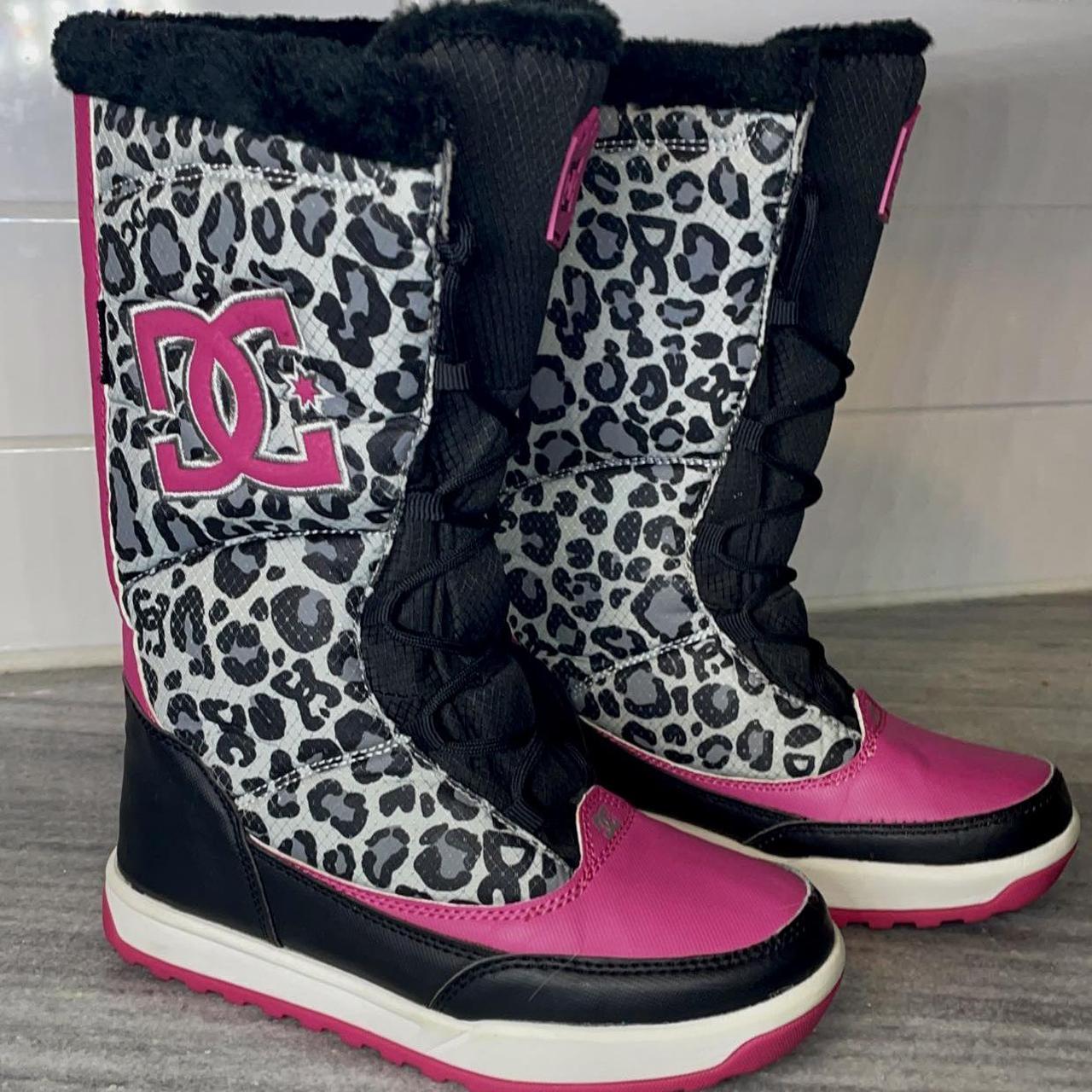 Y2k Boots Dc Winter Boots Womens Vintage Rare Y2k Mcbling DC Snow