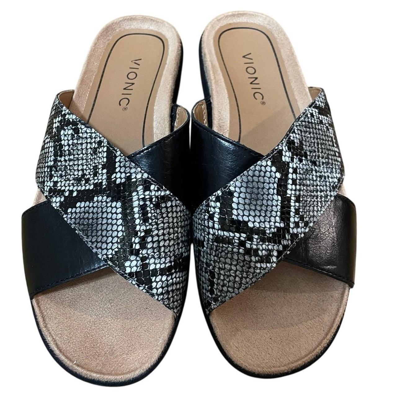 Vionic Women's Slides - Black - US 7 – Vionic Wom… - image 3