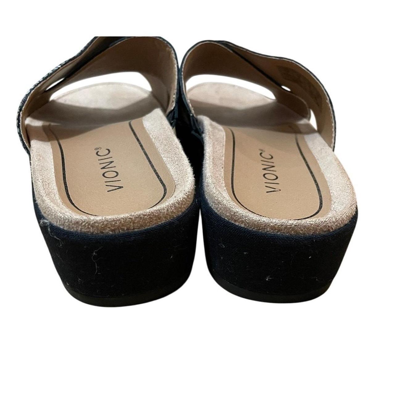 Vionic Women's Slides - Black - US 7 – Vionic Wom… - image 5