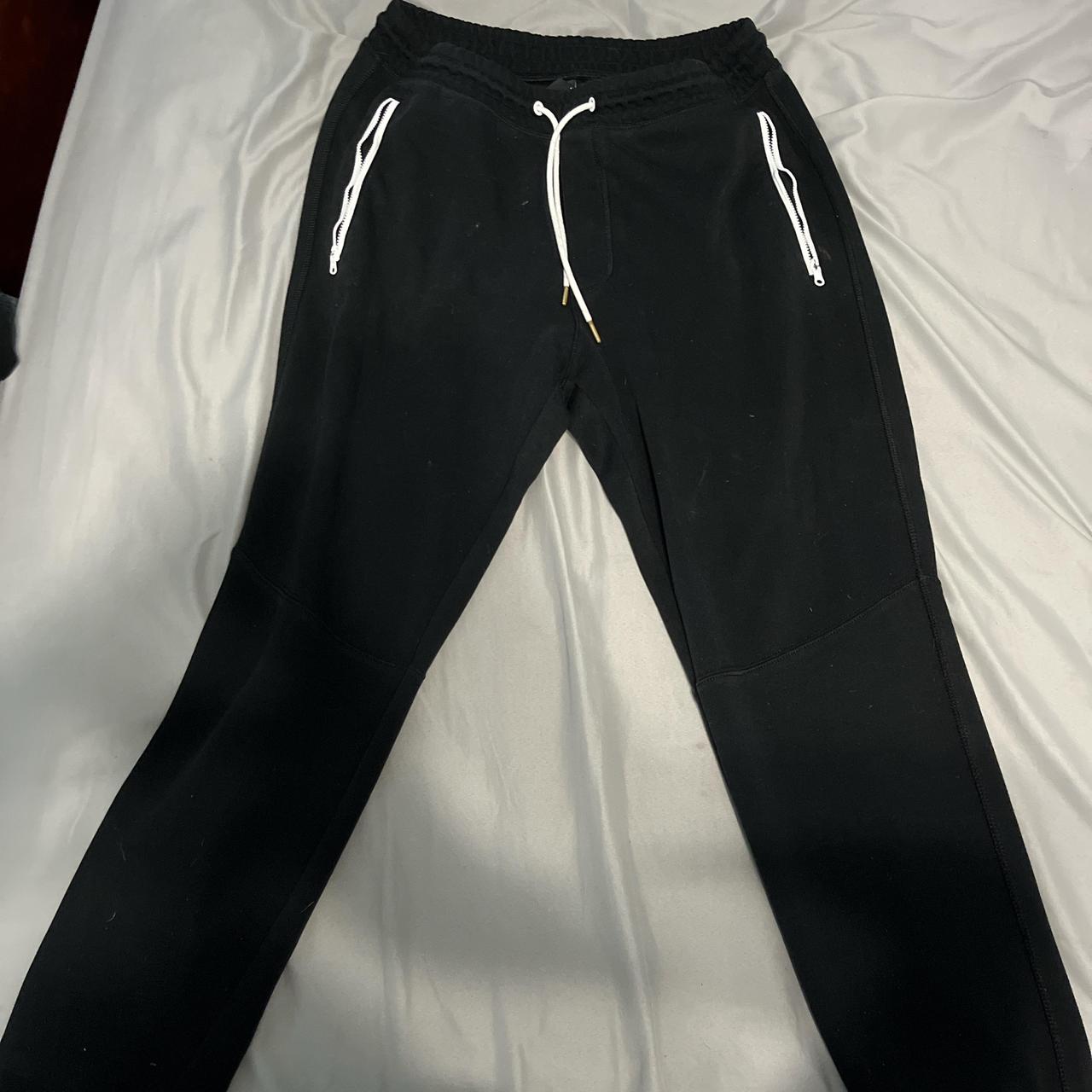 American eagle black sweatpants on sale