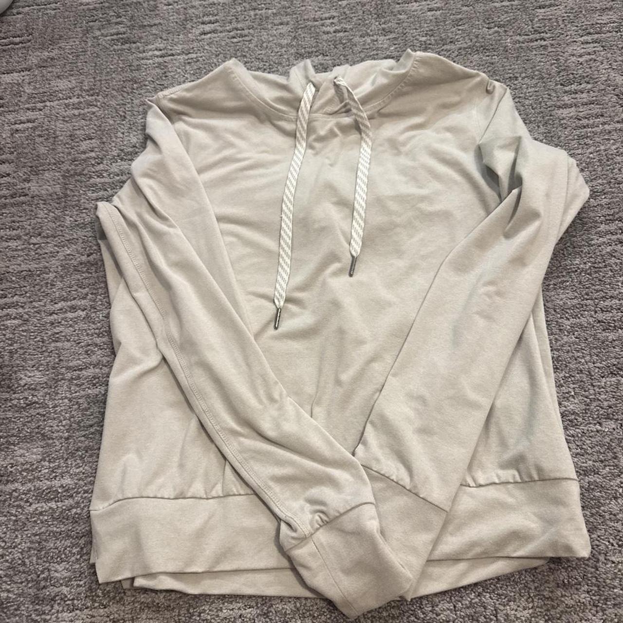 Creative recreation women's cream and tan sweatshirt