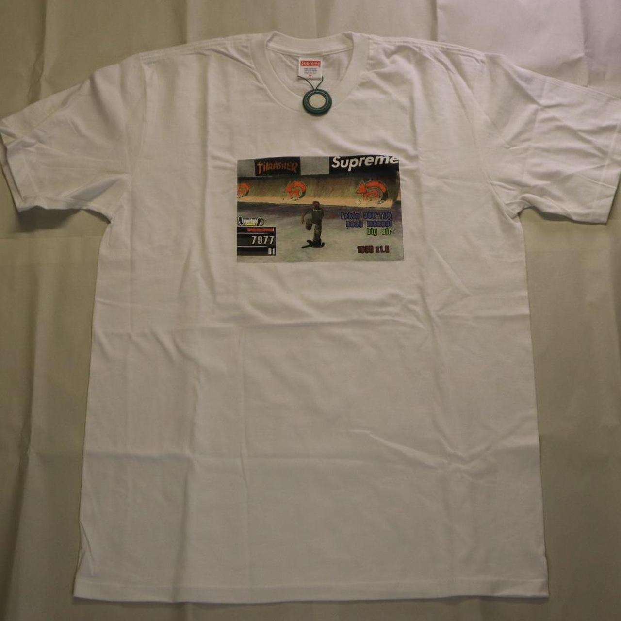 Supreme Thrasher Game Tee White, All cotton classic...