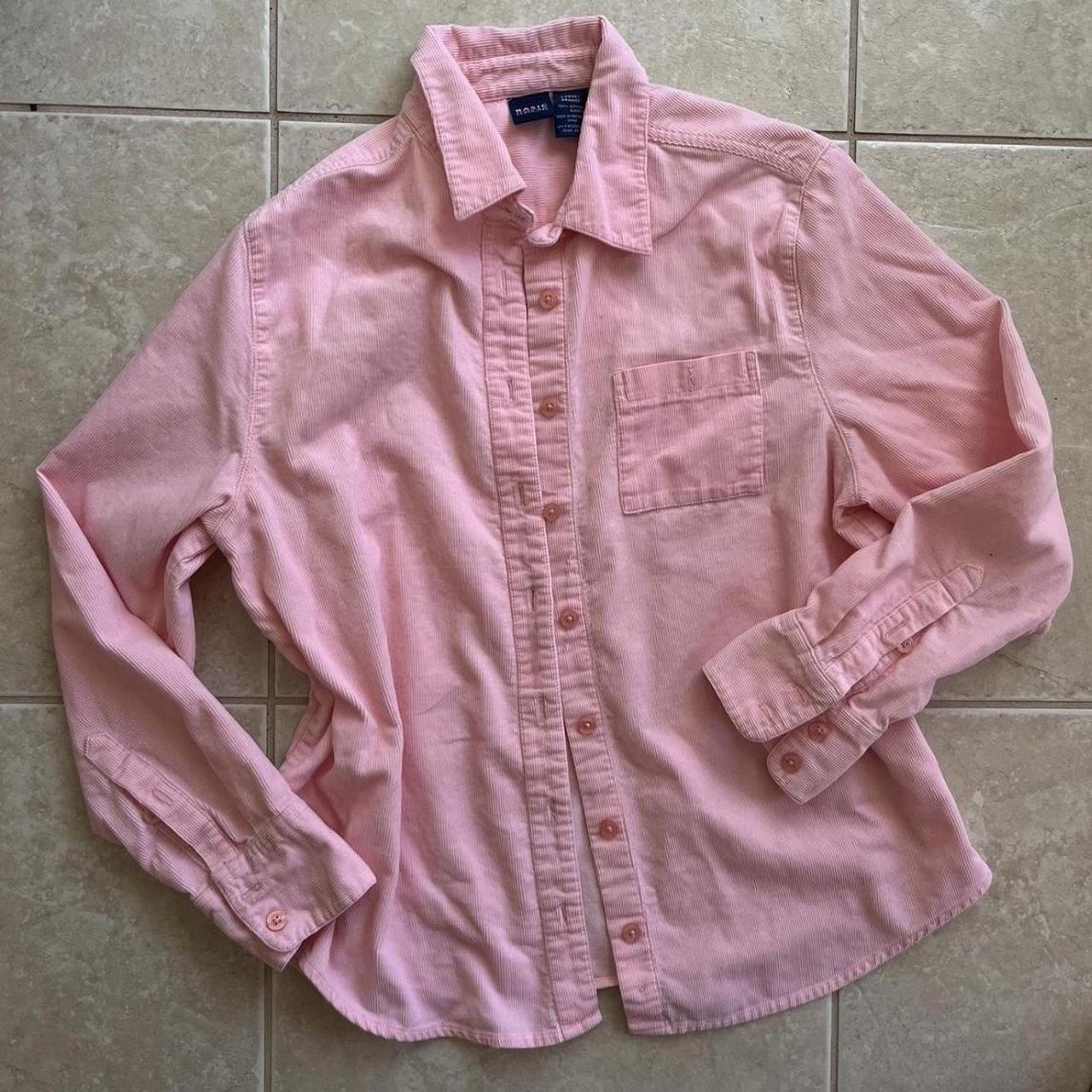 Basic Editions Women's Shirt - Pink - L – Basic E… - image 5