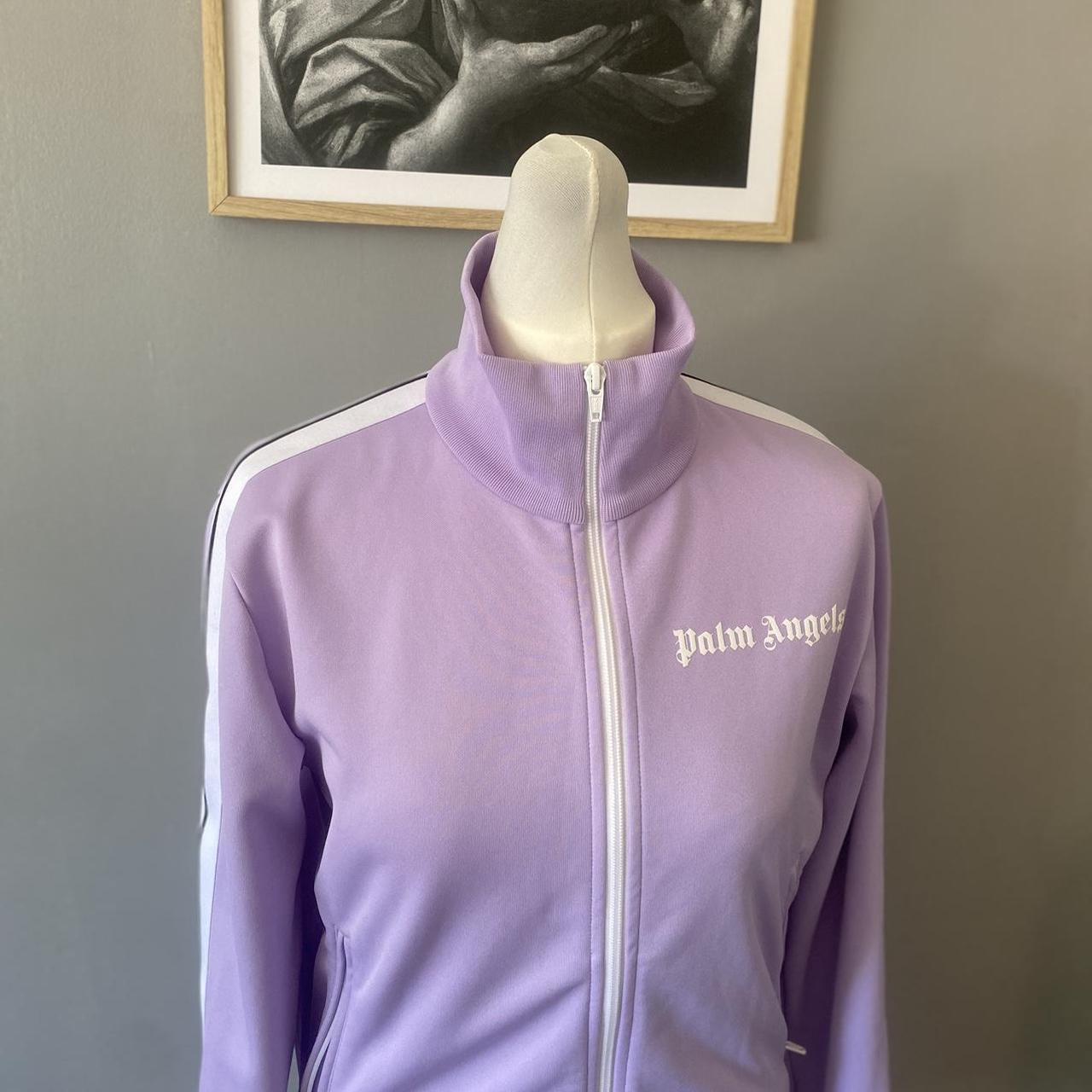 Angels Tracksuit Jacket Purple Palm Angels Sweatshirt Jacke Palm