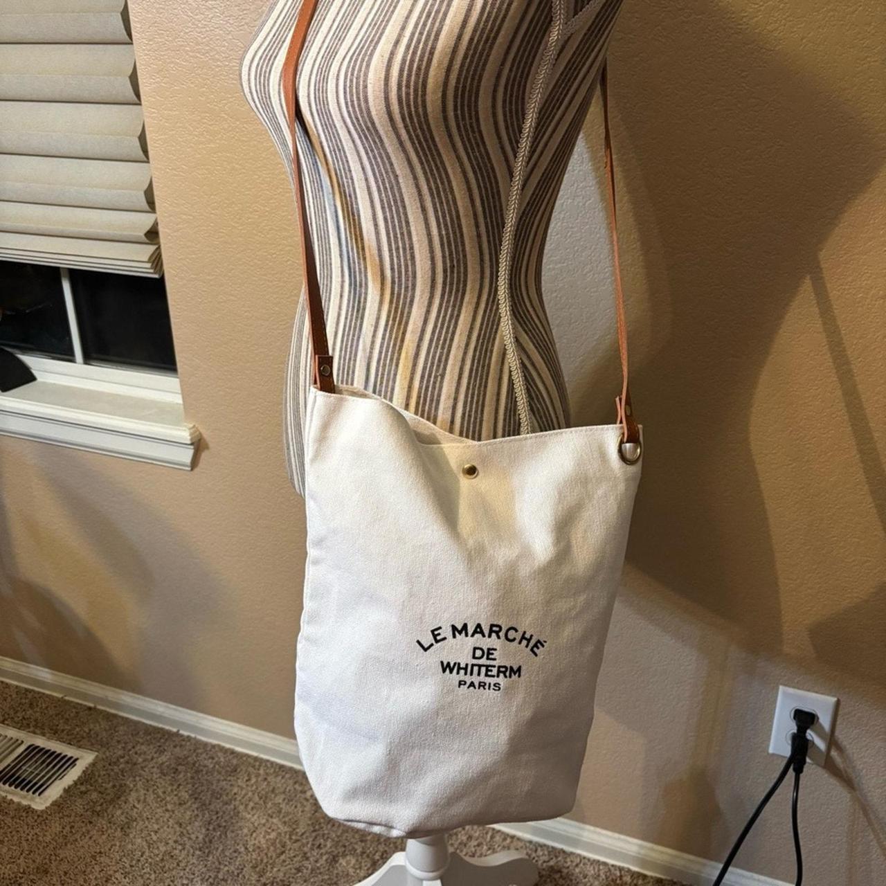 Source Unknown Women's Canvas Bag - Cream/Tan – A… - image 4