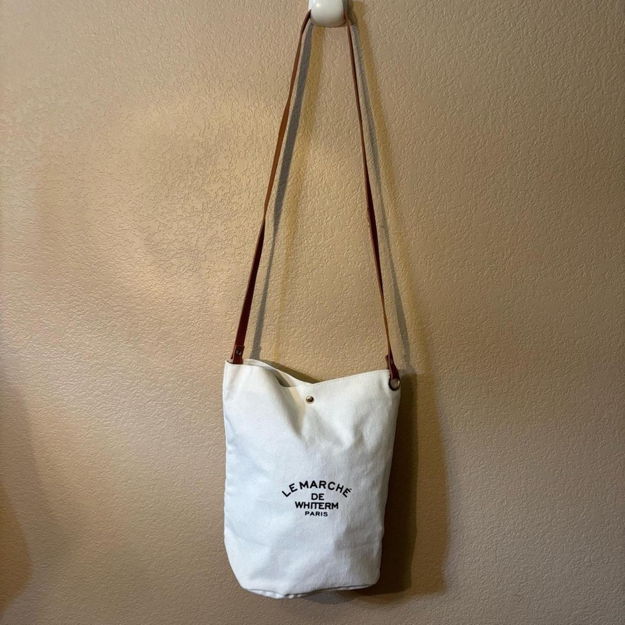 Source Unknown Women's Canvas Bag - Cream/Tan – A… - image 5