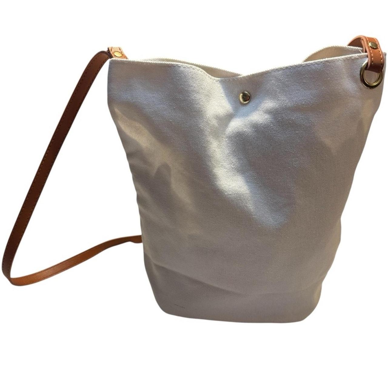 Source Unknown Women's Canvas Bag - Cream/Tan – A… - image 2
