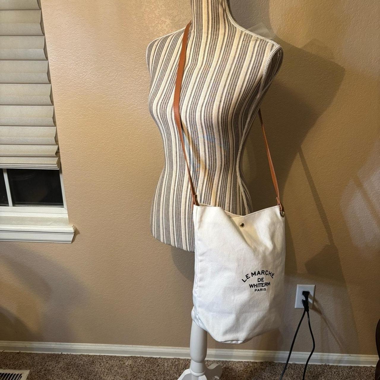 Source Unknown Women's Canvas Bag - Cream/Tan – A… - image 3