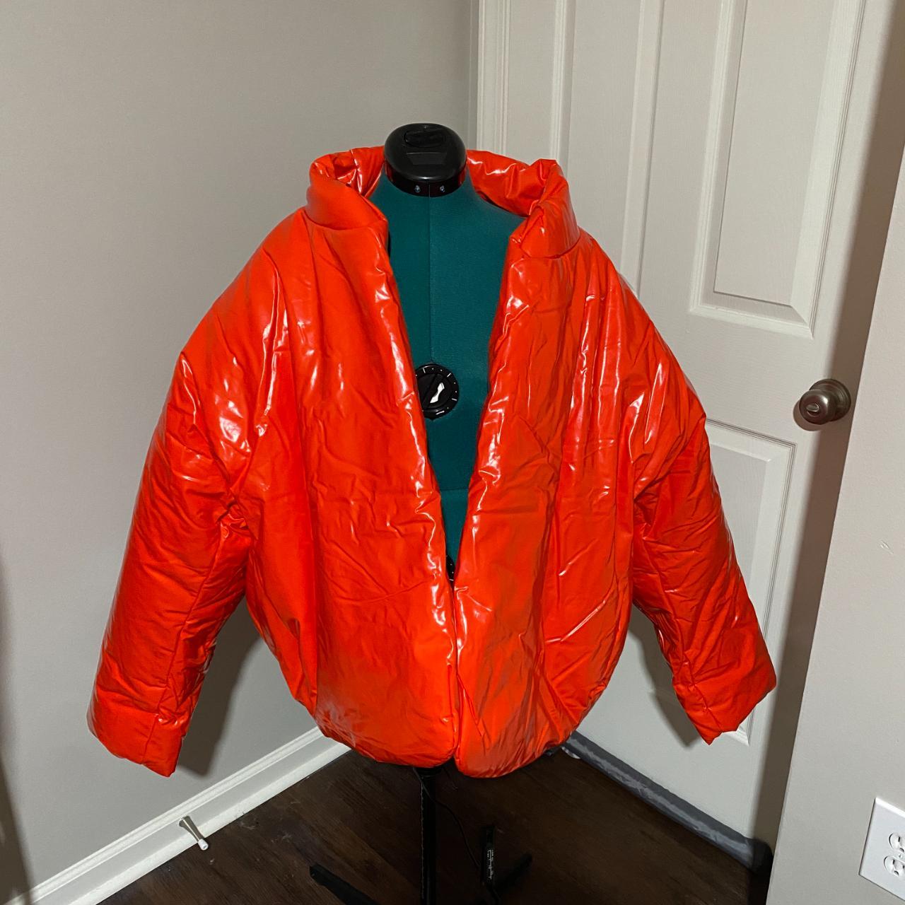 red yeezy jacket
