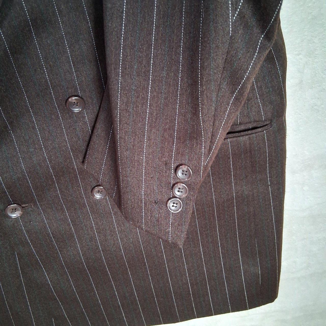 Source Unknown Men's Suit - Brown – Gianni Vironi… - image 4