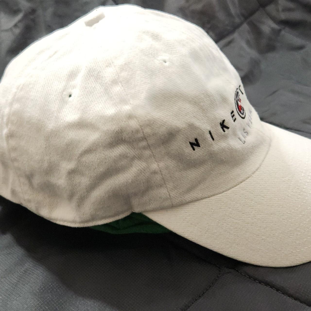 VINTAGE white 90s Nike Town Los Vegas Hat Strap Back | Depop