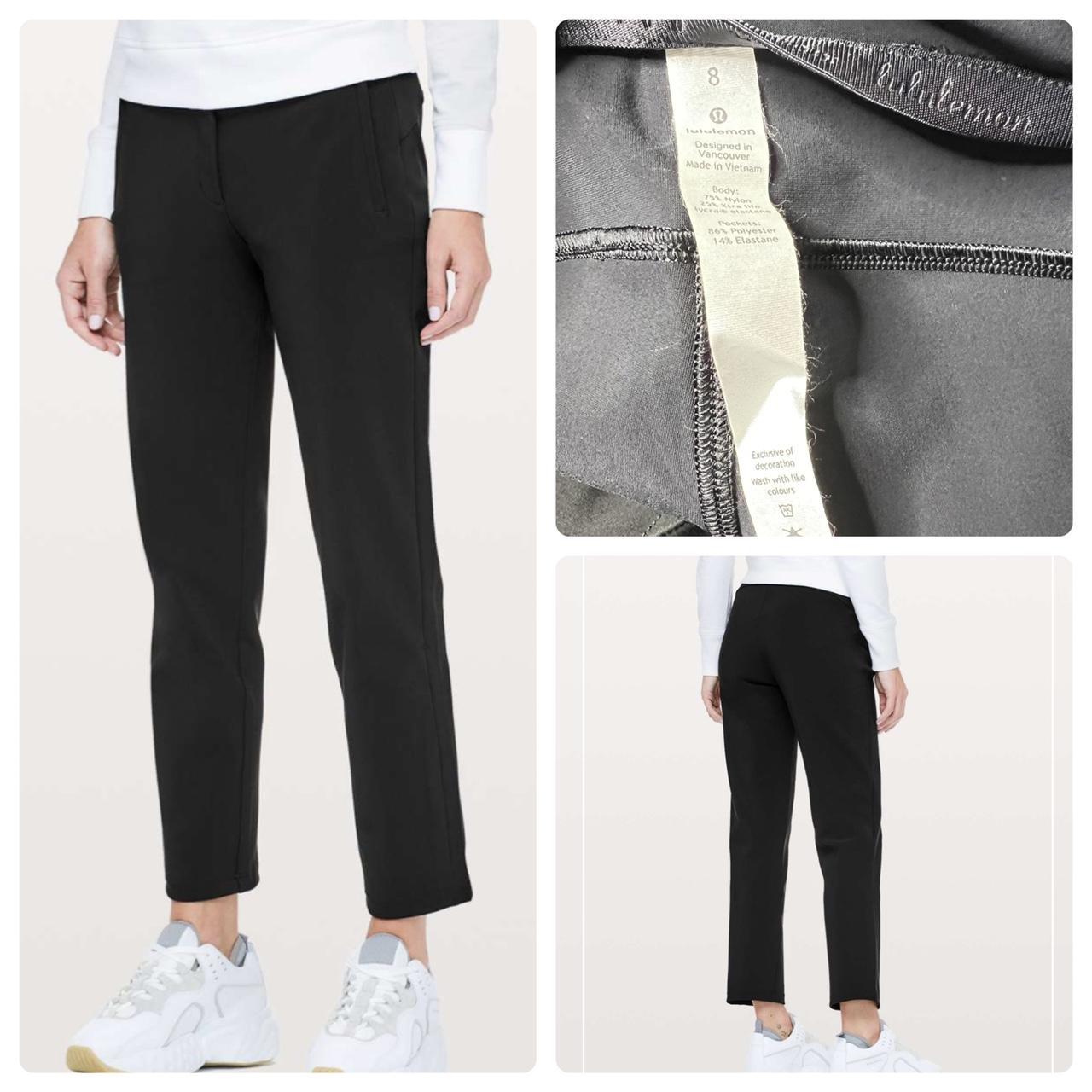 Lululemon Black on the Move Pant. This item is a - Depop