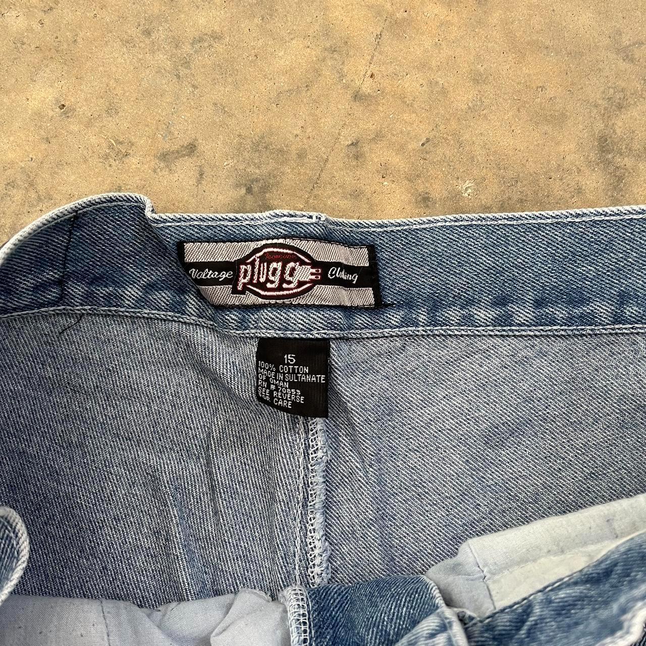 JNCO Men's Blue Jeans Vintage Crazy Baggy Wideleg... - Depop