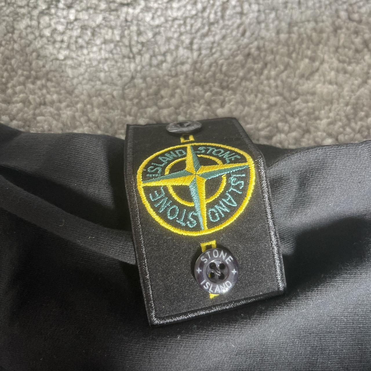 Badge Fake Stone Island Sweater Top Fake Stone Island Sweatshirt