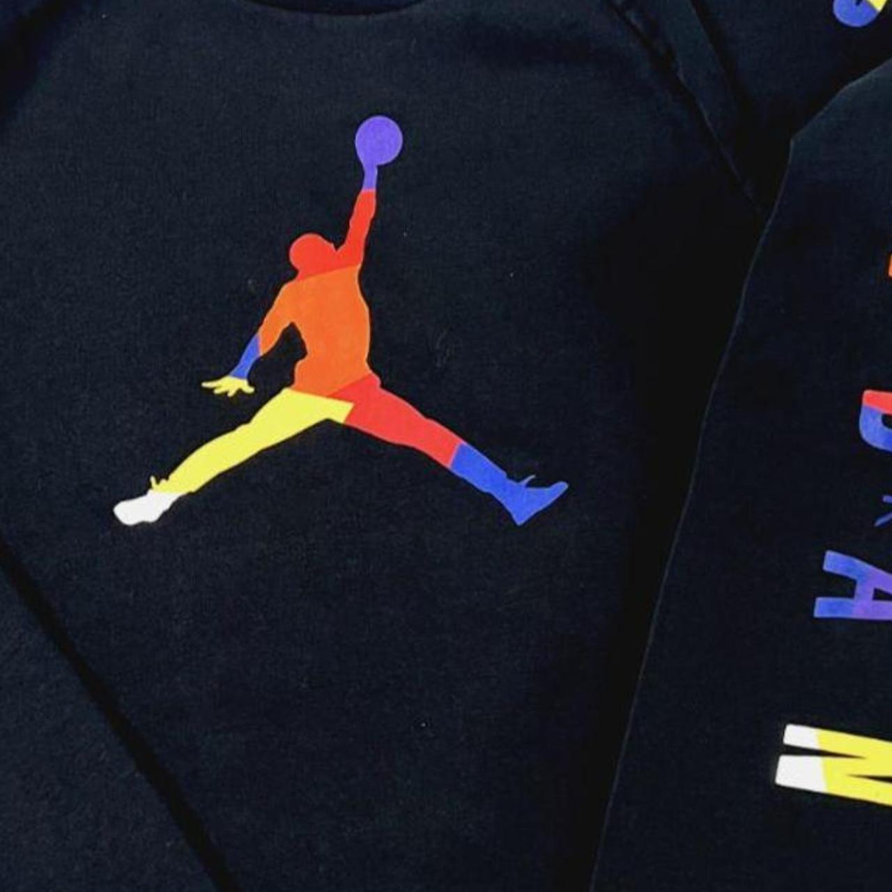 Jordan Jumpman Jordan Multicolor Sweatshirt Jordan Jumpman Hoodie