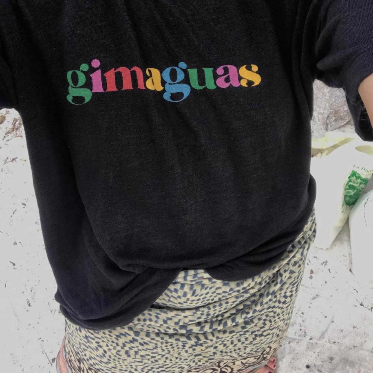 Gimaguas logo t-shirt - size M Brand new, never worn - Depop