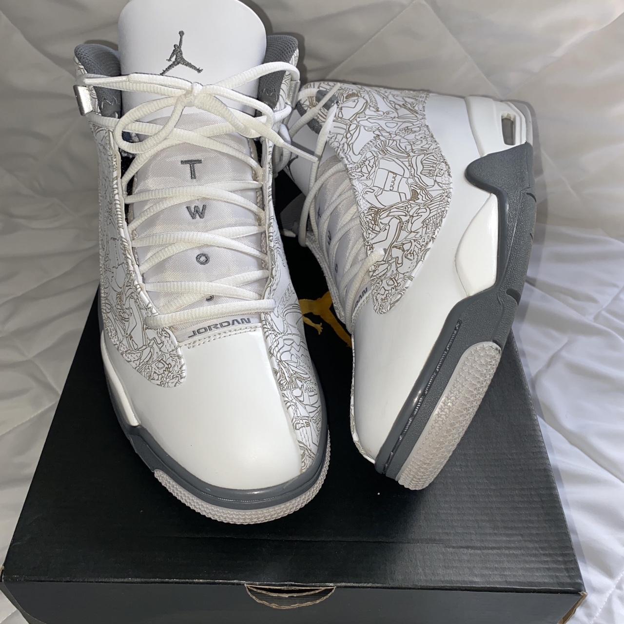 jordan dub zero laser white
