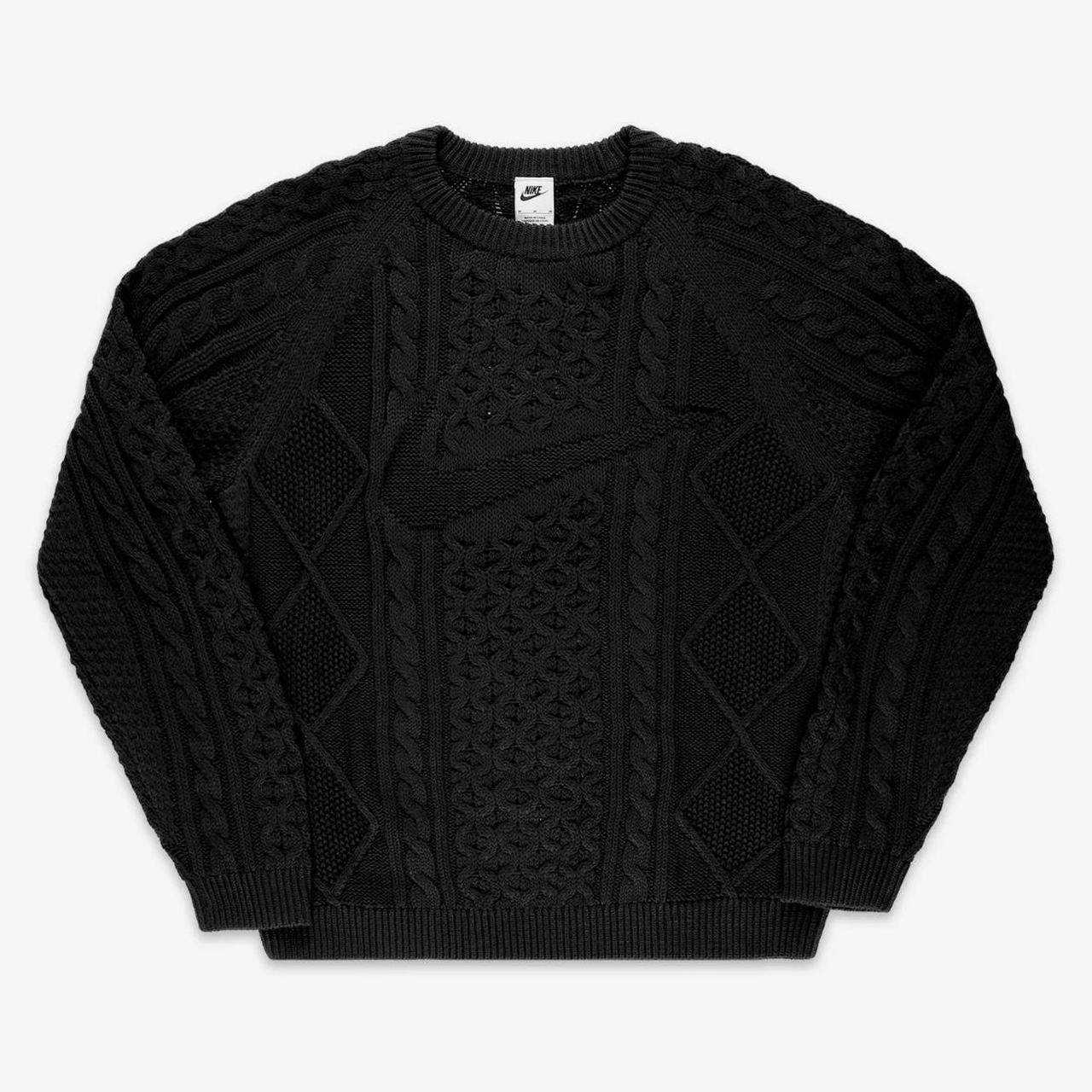 Nike Cable Knit jumper brand new with tags. Size... - Depop