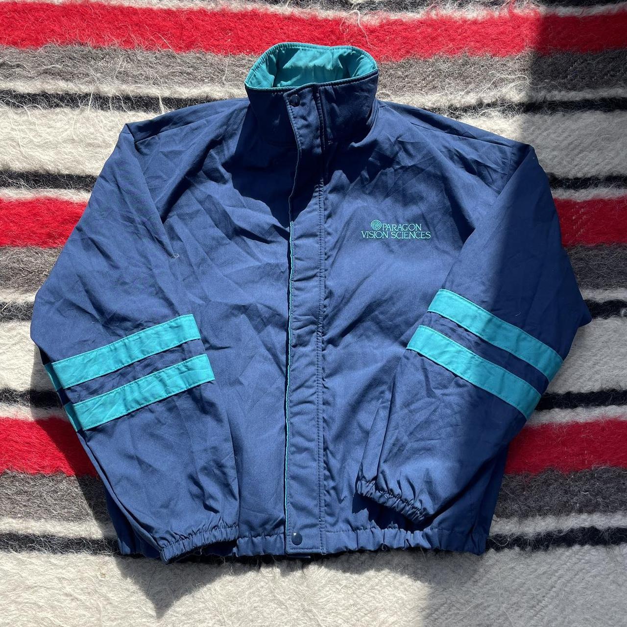 Vintage Dunbrooke Zip Up Jacket Size: XL Pit to... - Depop