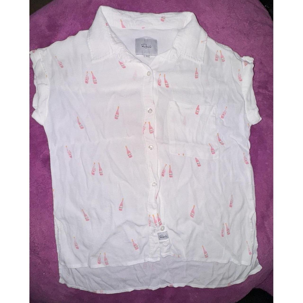 Rails Women's Blouse - Multi - S – Rails Sleevele… - image 1