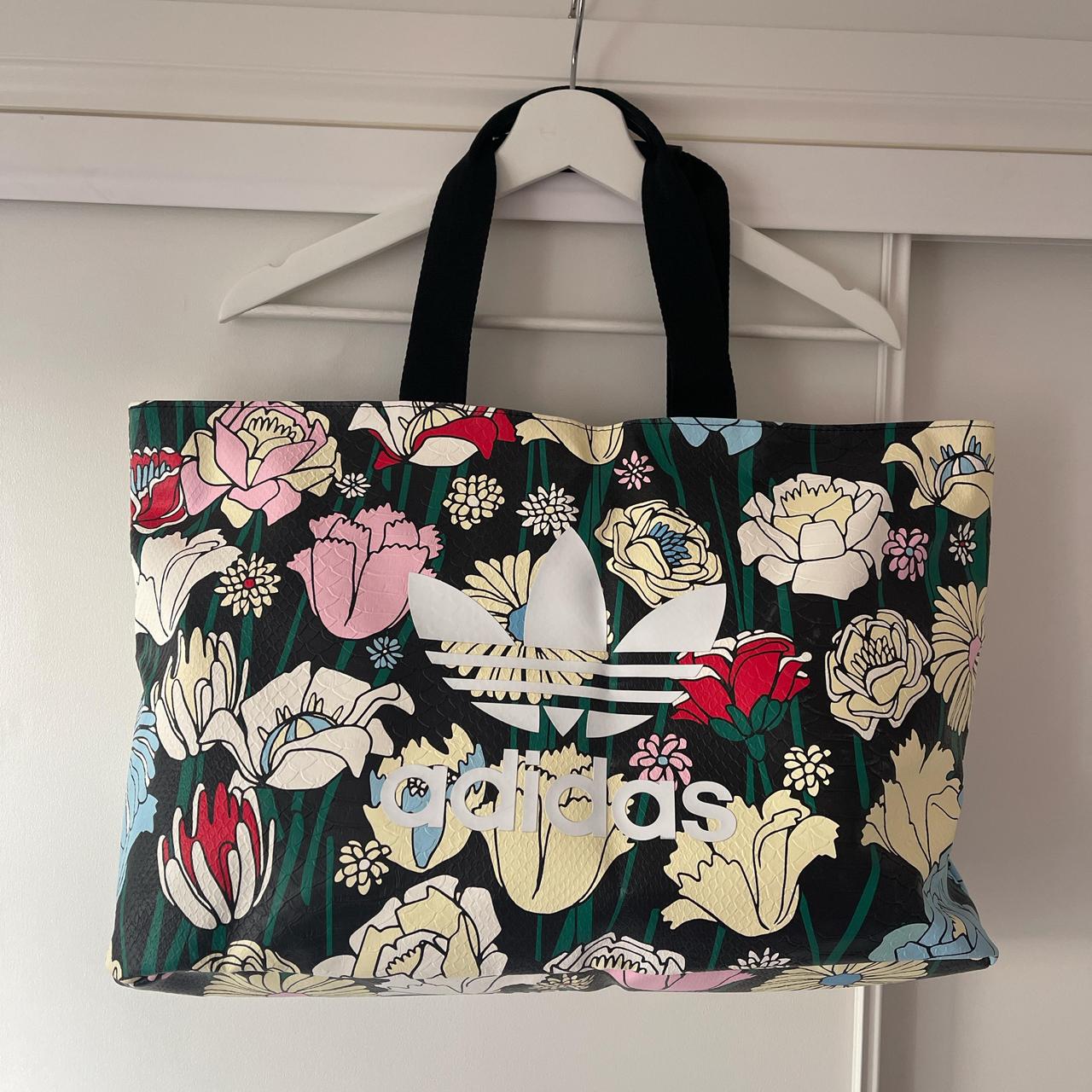 Adidas Originals Women s Floral Print Tote Shopping. Depop